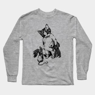 cat and mouse Long Sleeve T-Shirt